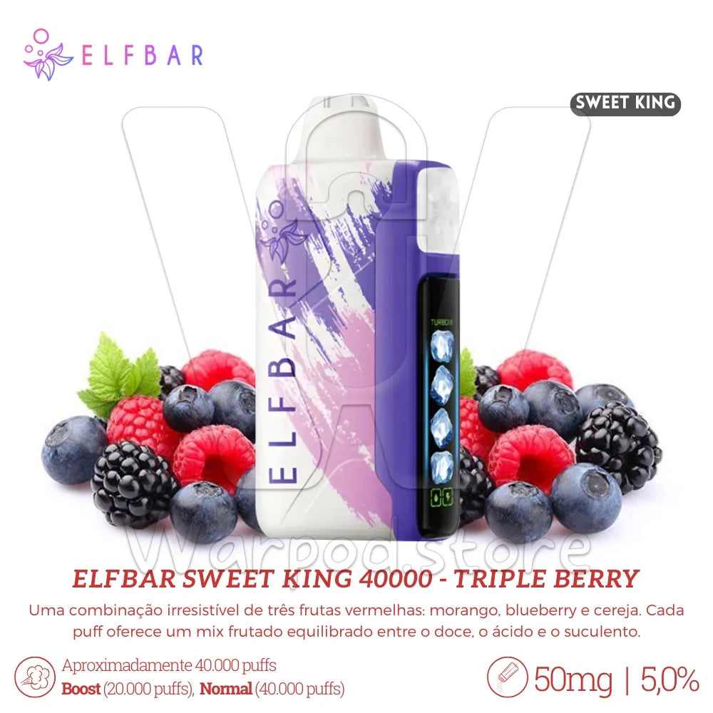 Elfbar Sweet King Tiple Berry
