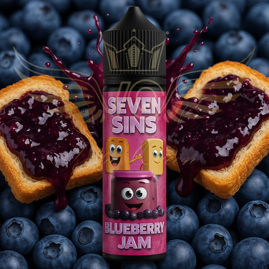 Seven Sins Salt - Blueberry Jam