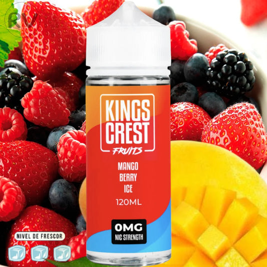 King Crest e-liquid Mango Berry Ice
