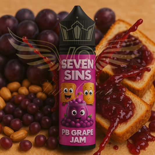 Seven Sins Salt - PB Grape Jam