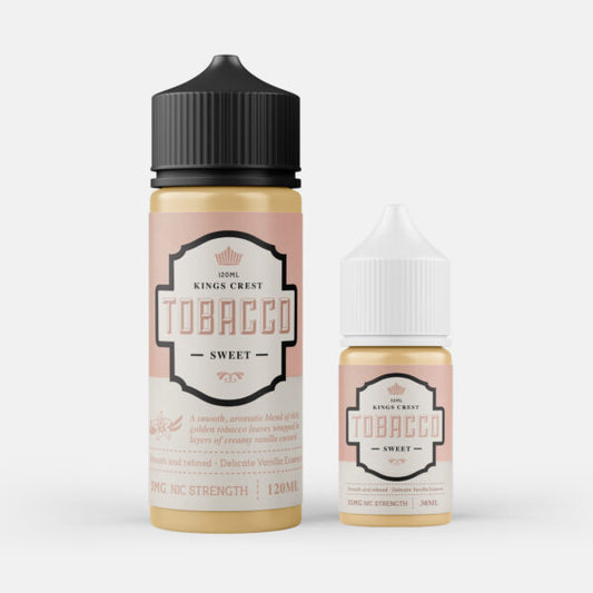 King Crest e-liquid - Tobacco Sweet