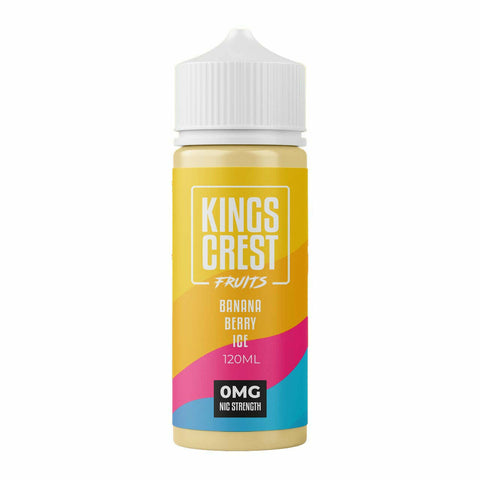 King Crest e-liquids Banana Berry Ice