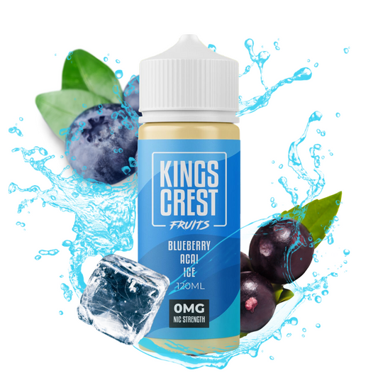 King Crest e-liquids - Blueberry Acai
