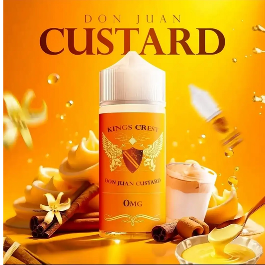 King Crest e-liquids - Don Juan Custard