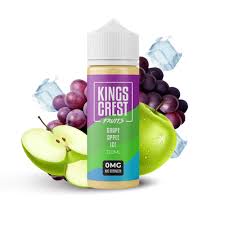 King Crest e-liquid Grape Green Apple