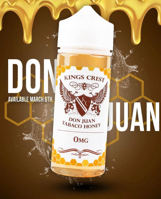 King Crest e-liquid Tabaco Honey