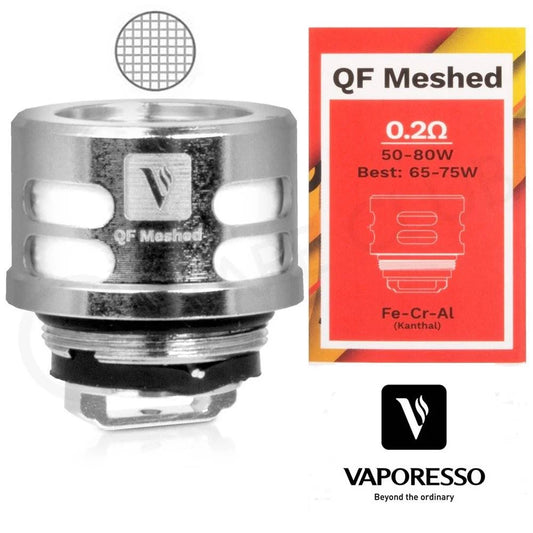 RESISTENCIAS LUXE QF MESHED 0.20 OHMS VAPORESSO